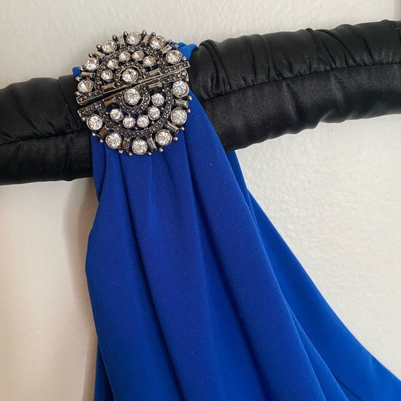 Lauren Ralph Lauren women’s jersey one shoulder gown - Picture 2 of 6